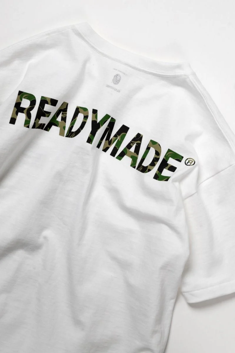 A BATHING APE® × READYMADE 3 PACK TEE (WHITE x GREEN CAMO, WHITE x PINK CAMO, WHITE x WATER CAMO) - Image 15