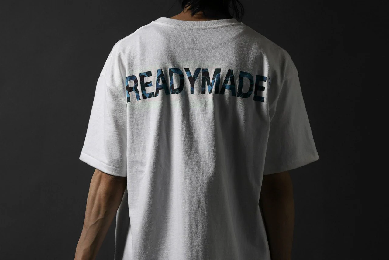 A BATHING APE® × READYMADE 3 PACK TEE (WHITE x GREEN CAMO, WHITE x PINK CAMO, WHITE x WATER CAMO) - Image 32