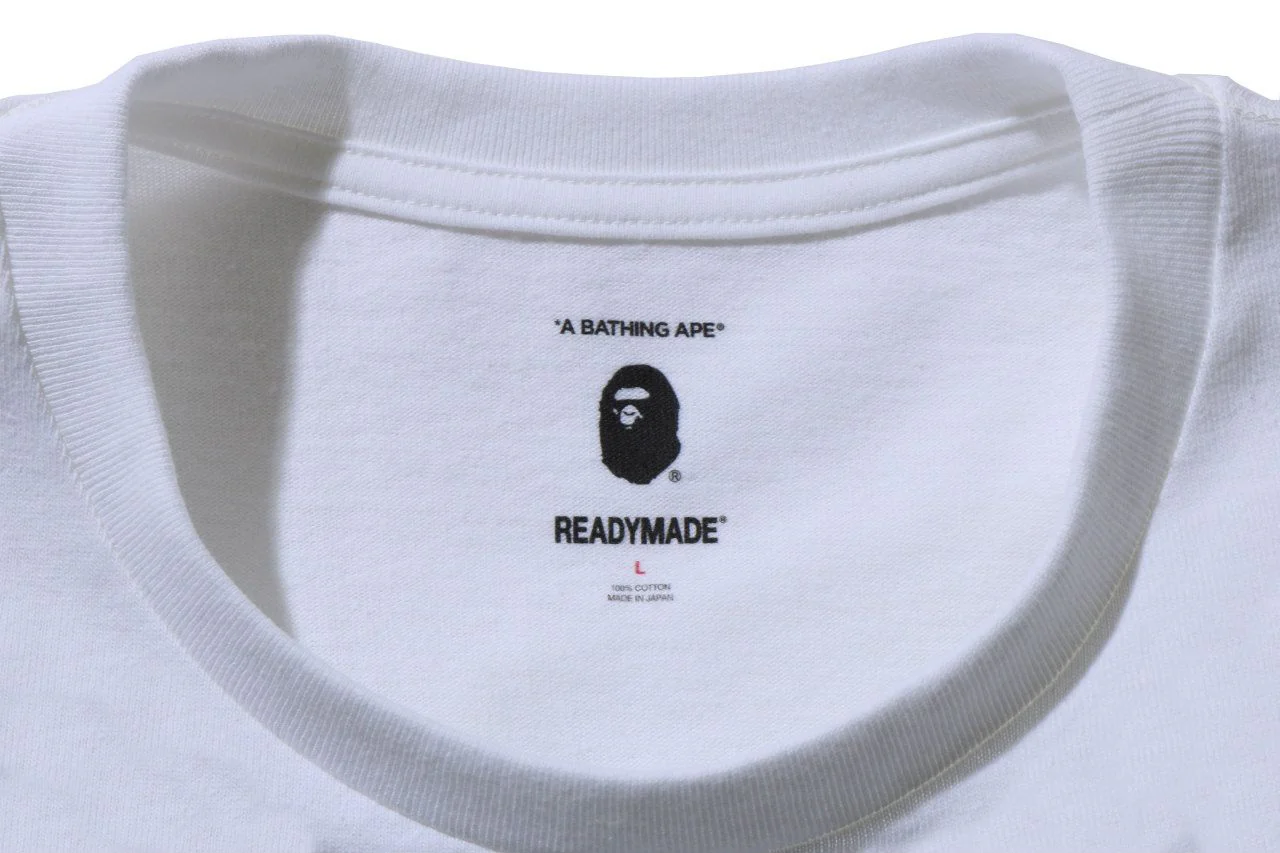 A BATHING APE® × READYMADE 3 PACK TEE (WHITE x GREEN CAMO, WHITE x PINK CAMO, WHITE x WATER CAMO) - Image 36