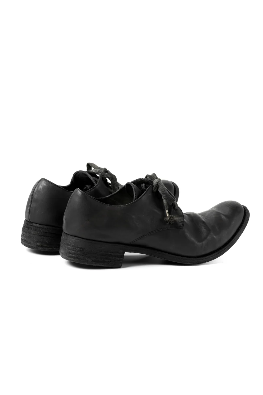 A DICIANNOVEVENTITRE A1923 DERBY SHOES 033N / HORSE FIORE OILED LEATHER (NERO) - Image 10