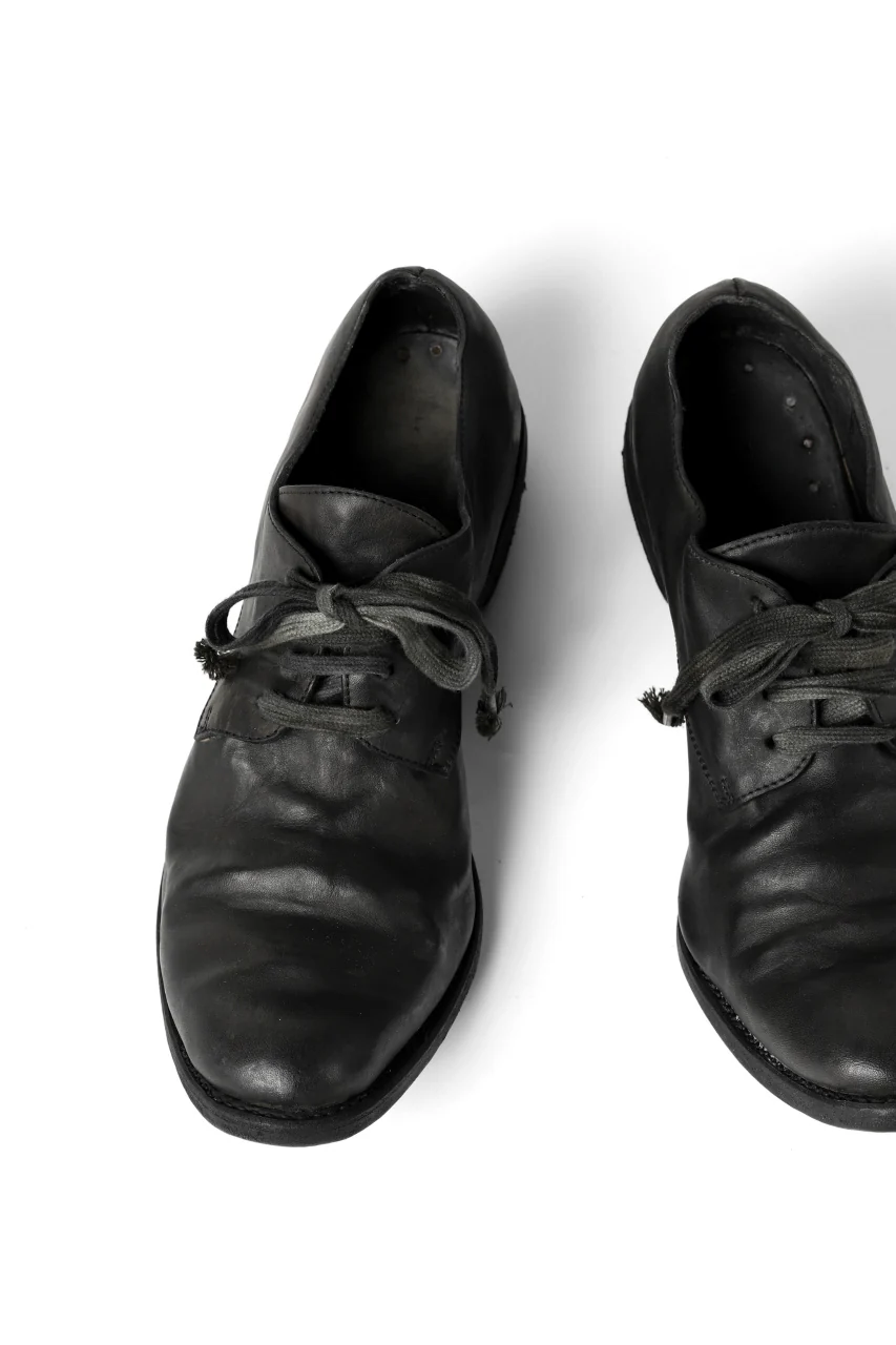A DICIANNOVEVENTITRE A1923 DERBY SHOES 033N / HORSE FIORE OILED LEATHER (NERO) - Image 19