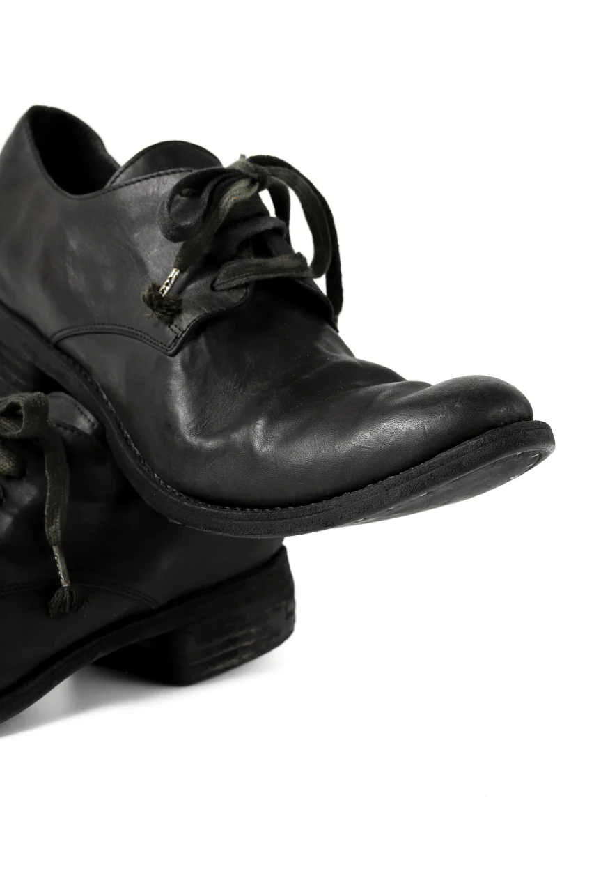 A DICIANNOVEVENTITRE A1923 DERBY SHOES 033N / HORSE FIORE OILED LEATHER (NERO) - Image 26