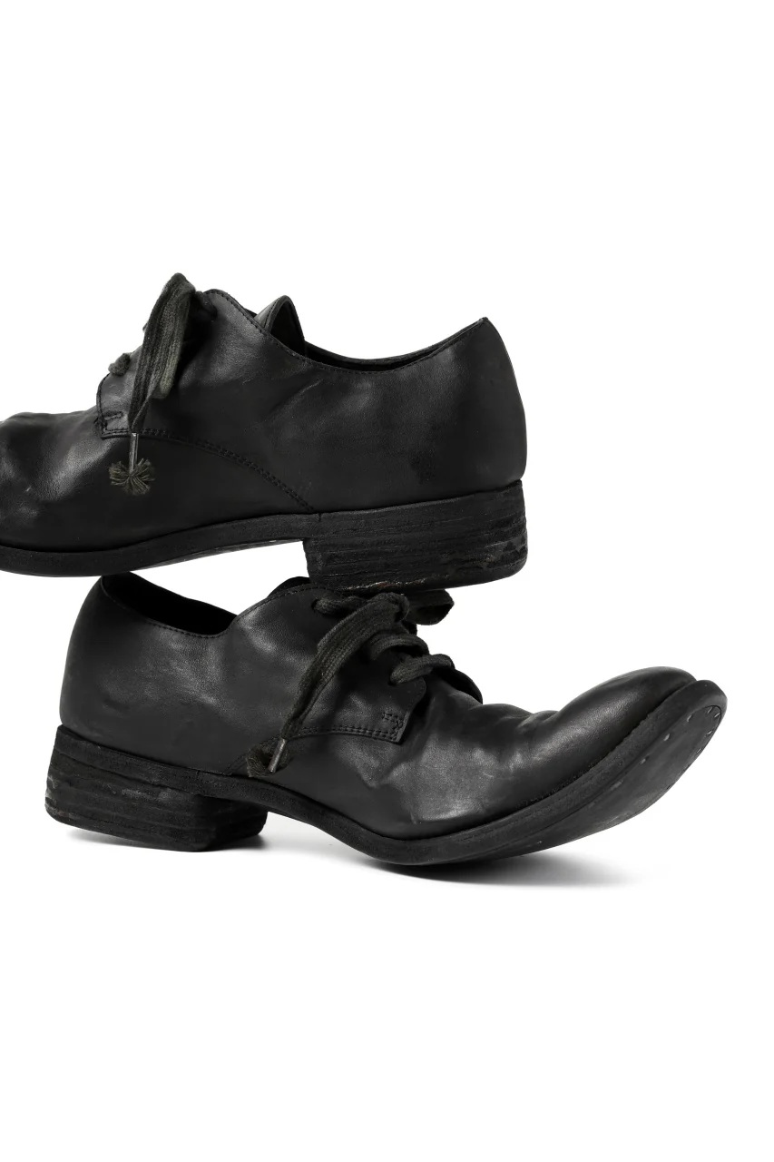 A DICIANNOVEVENTITRE A1923 DERBY SHOES 033N / HORSE FIORE OILED LEATHER (NERO) - Image 28