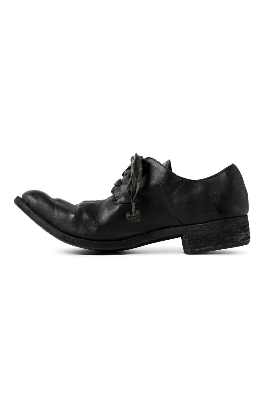 A DICIANNOVEVENTITRE A1923 DERBY SHOES 033N / HORSE FIORE OILED LEATHER (NERO) - Image 35