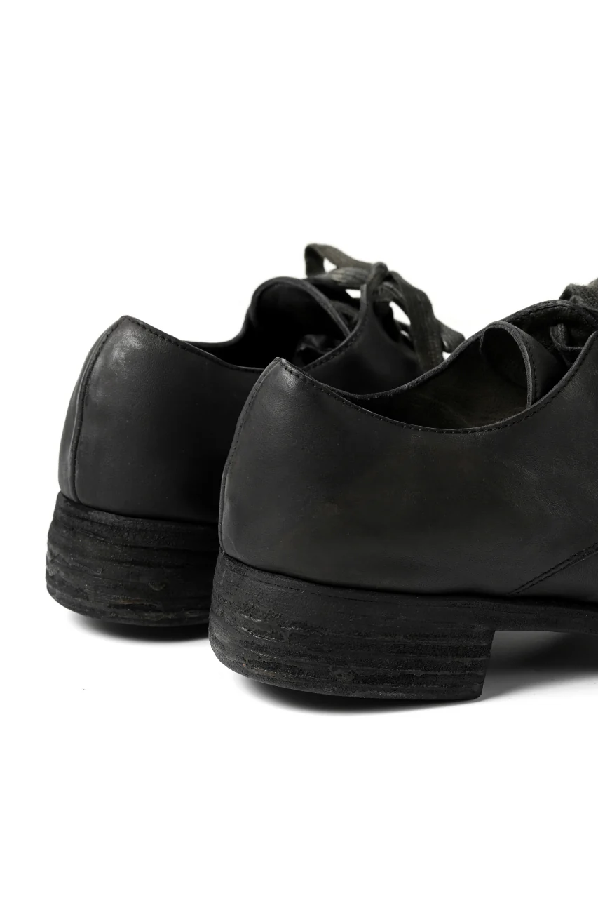 A DICIANNOVEVENTITRE A1923 DERBY SHOES 033N / HORSE FIORE OILED LEATHER (NERO) - Image 38
