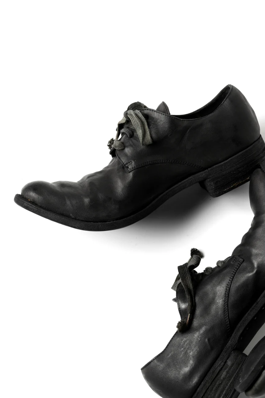A DICIANNOVEVENTITRE A1923 DERBY SHOES 033N / HORSE FIORE OILED LEATHER (NERO) - Image 43