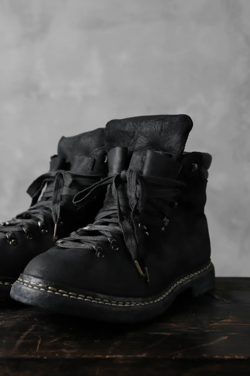 A DICIANNOVEVENTITRE A1923 Norwegian Laced Boots SH2 / Cavallo Oilo (NERO) - Image 10