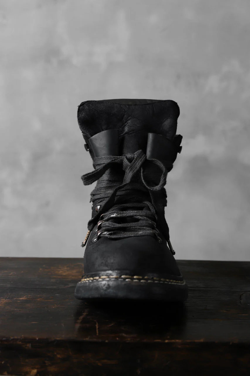 A DICIANNOVEVENTITRE A1923 Norwegian Laced Boots SH2 / Cavallo Oilo (NERO) - Image 19