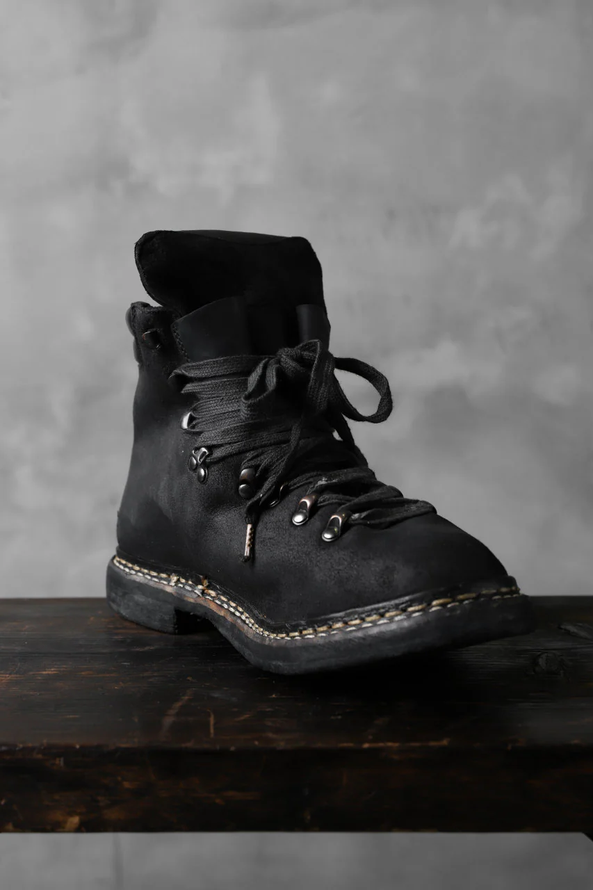 A DICIANNOVEVENTITRE A1923 Norwegian Laced Boots SH2 / Cavallo Oilo (NERO) - Image 20