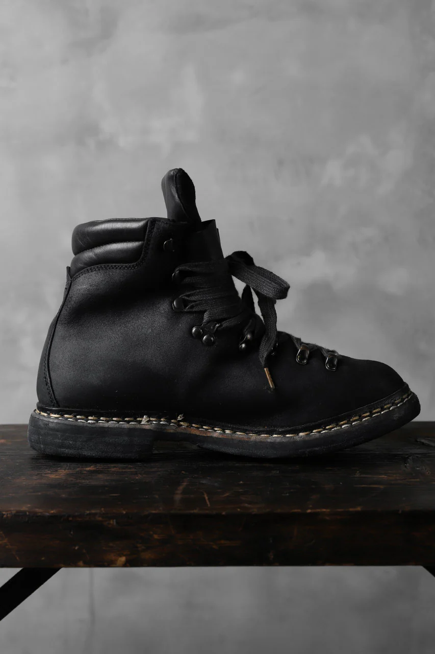 A DICIANNOVEVENTITRE A1923 Norwegian Laced Boots SH2 / Cavallo Oilo (NERO) - Image 21