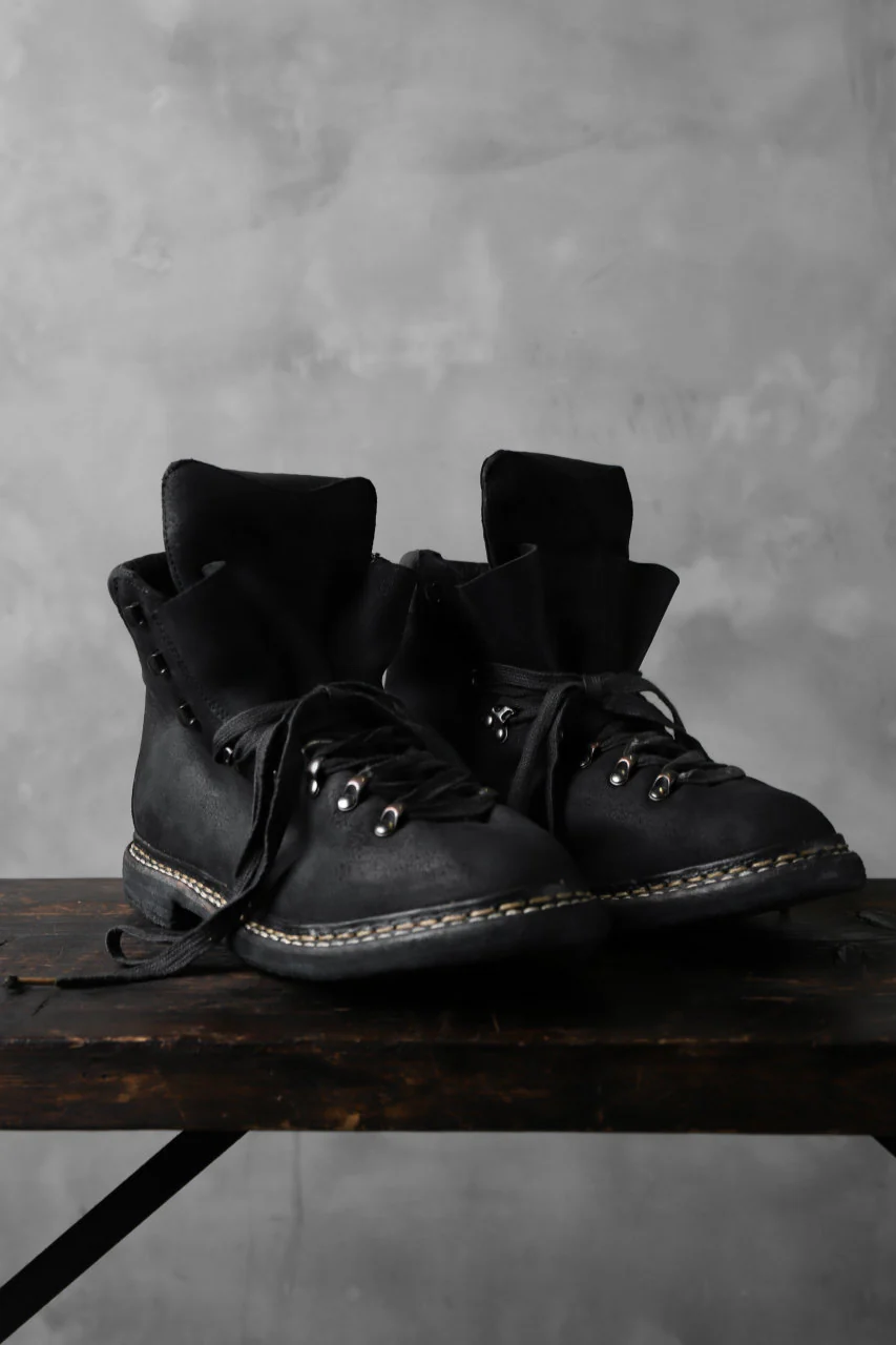 A DICIANNOVEVENTITRE A1923 Norwegian Laced Boots SH2 / Cavallo Oilo (NERO) - Image 30