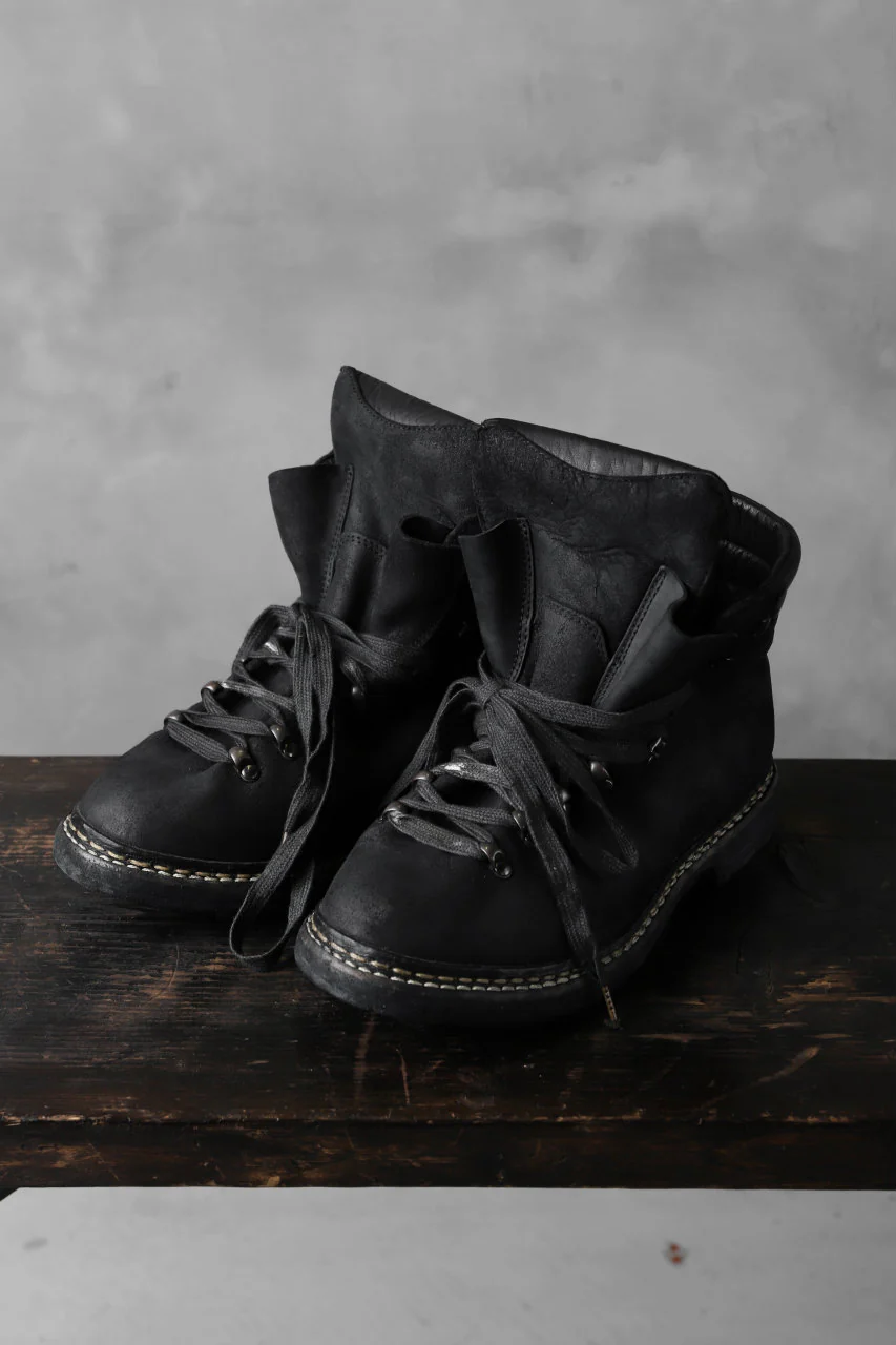 A DICIANNOVEVENTITRE A1923 Norwegian Laced Boots SH2 / Cavallo Oilo (NERO) - Image 31