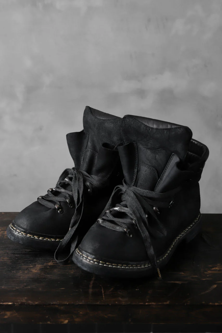 A DICIANNOVEVENTITRE A1923 Norwegian Laced Boots SH2 / Cavallo Oilo (NERO) - Image 32