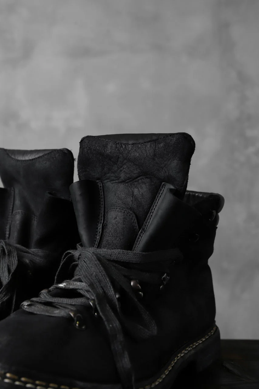 A DICIANNOVEVENTITRE A1923 Norwegian Laced Boots SH2 / Cavallo Oilo (NERO) - Image 33