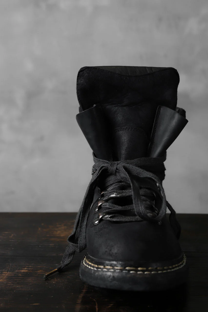 A DICIANNOVEVENTITRE A1923 Norwegian Laced Boots SH2 / Cavallo Oilo (NERO) - Image 36