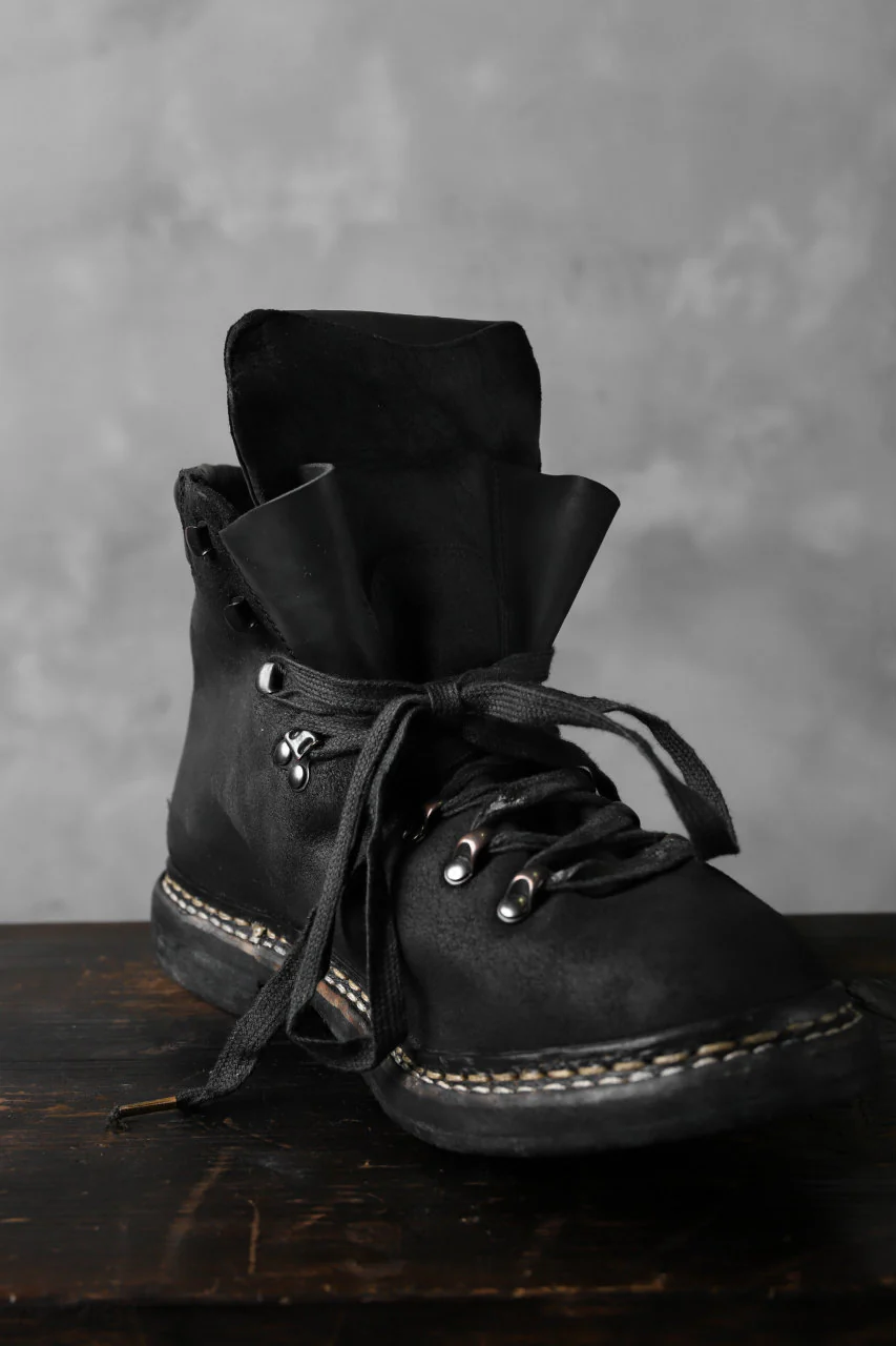 A DICIANNOVEVENTITRE A1923 Norwegian Laced Boots SH2 / Cavallo Oilo (NERO) - Image 37