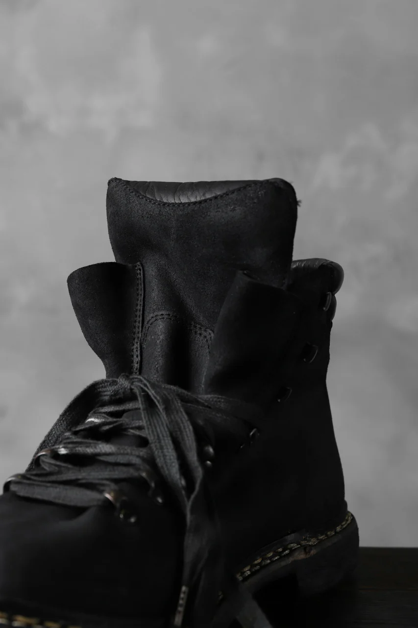 A DICIANNOVEVENTITRE A1923 Norwegian Laced Boots SH2 / Cavallo Oilo (NERO) - Image 39