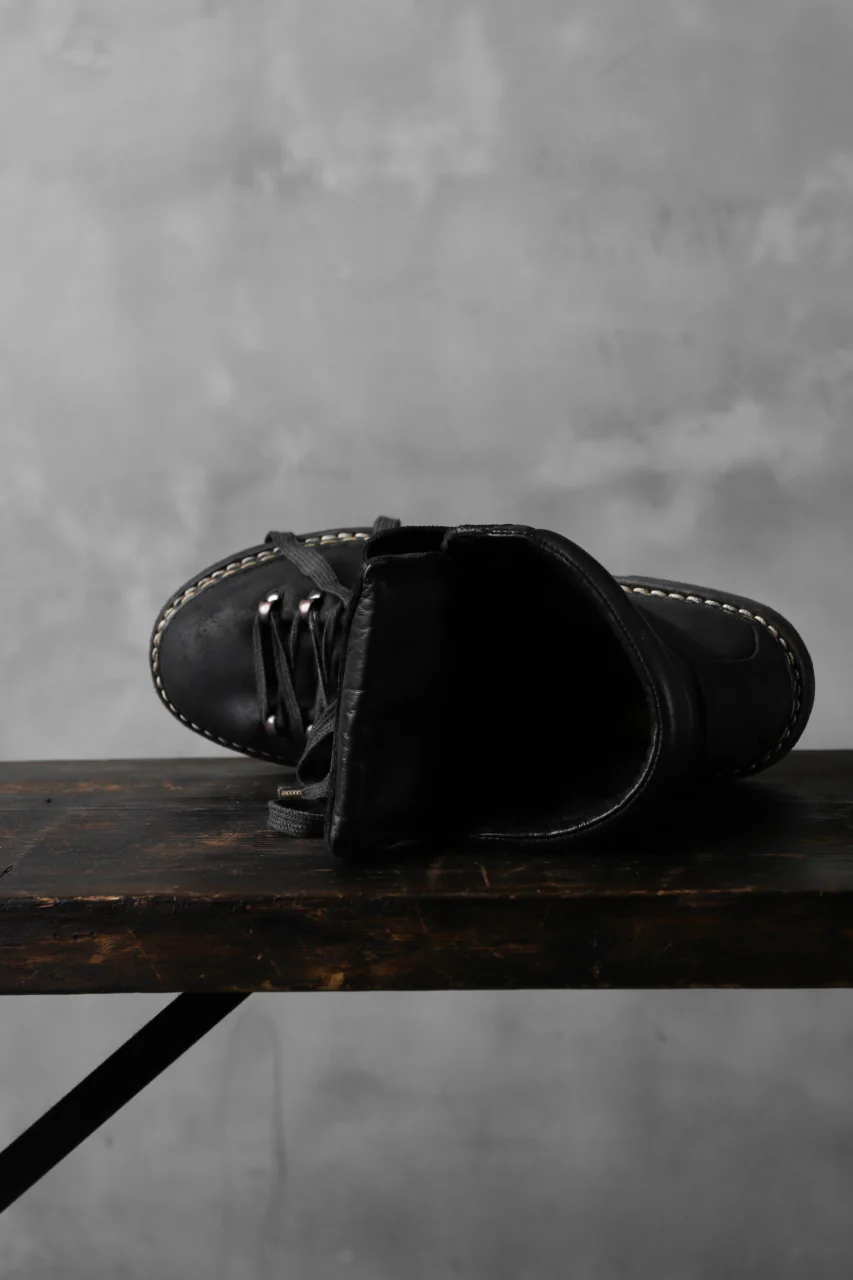 A DICIANNOVEVENTITRE A1923 Norwegian Laced Boots SH2 / Cavallo Oilo (NERO) - Image 40