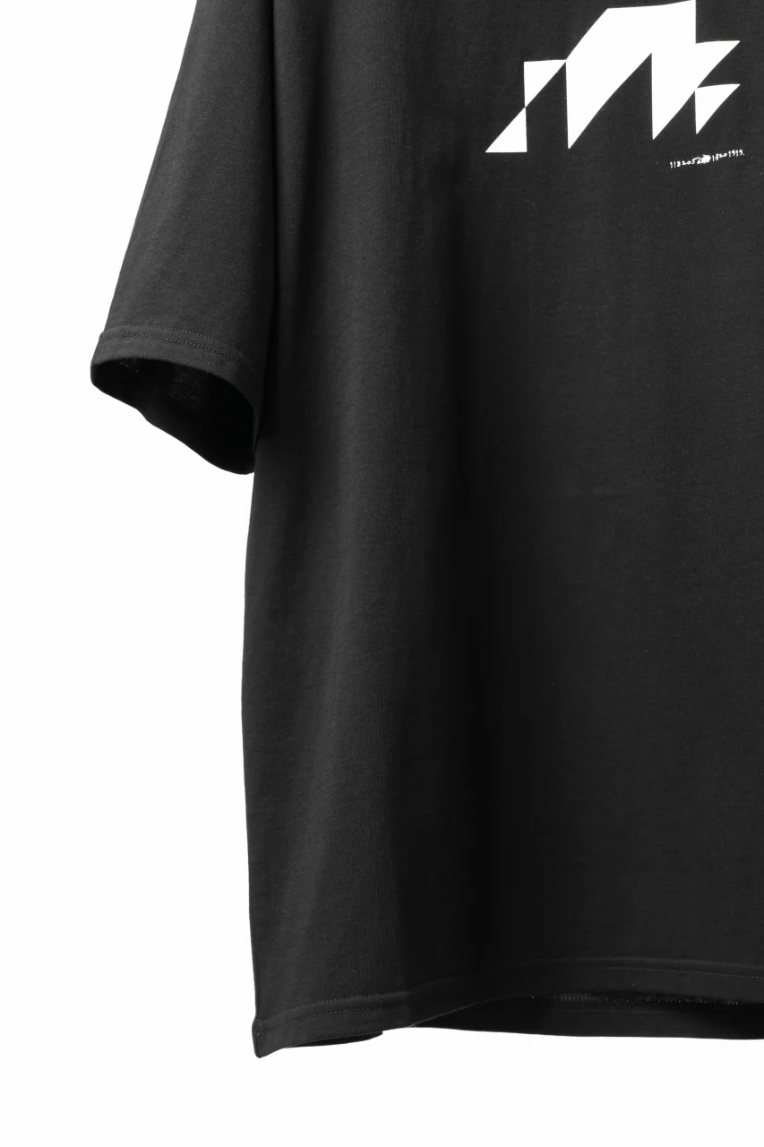 A.F ARTEFACT 919 PRINT OVER SIZED S/S TEE (BLACK x MINT) - Image 8