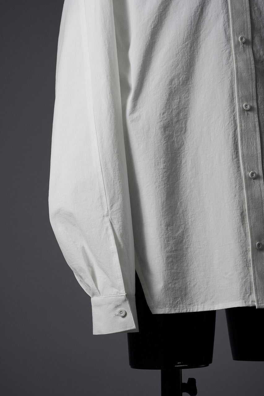 A.F ARTEFACT BACK FACE SHIRTS / ORGANIC COTTON (WHITE) - Image 8