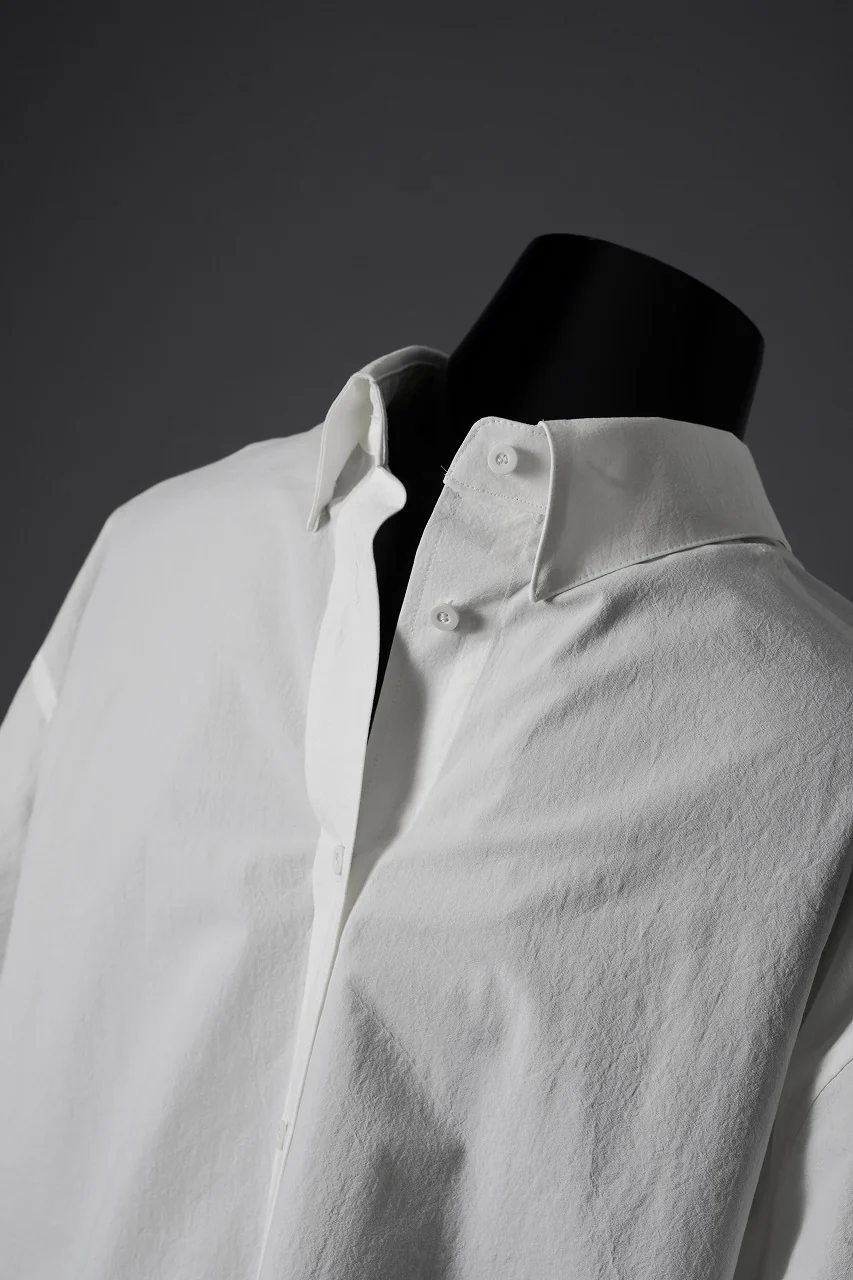 A.F ARTEFACT BACK FACE SHIRTS / ORGANIC COTTON (WHITE) - Image 9