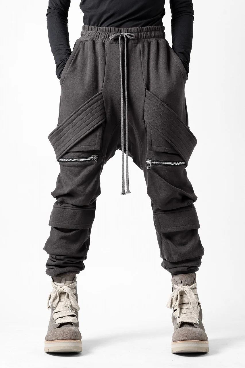 A.F ARTEFACT BELTED CARGO SARROUEL EASY PANTS (DARK GREY) - Image 12