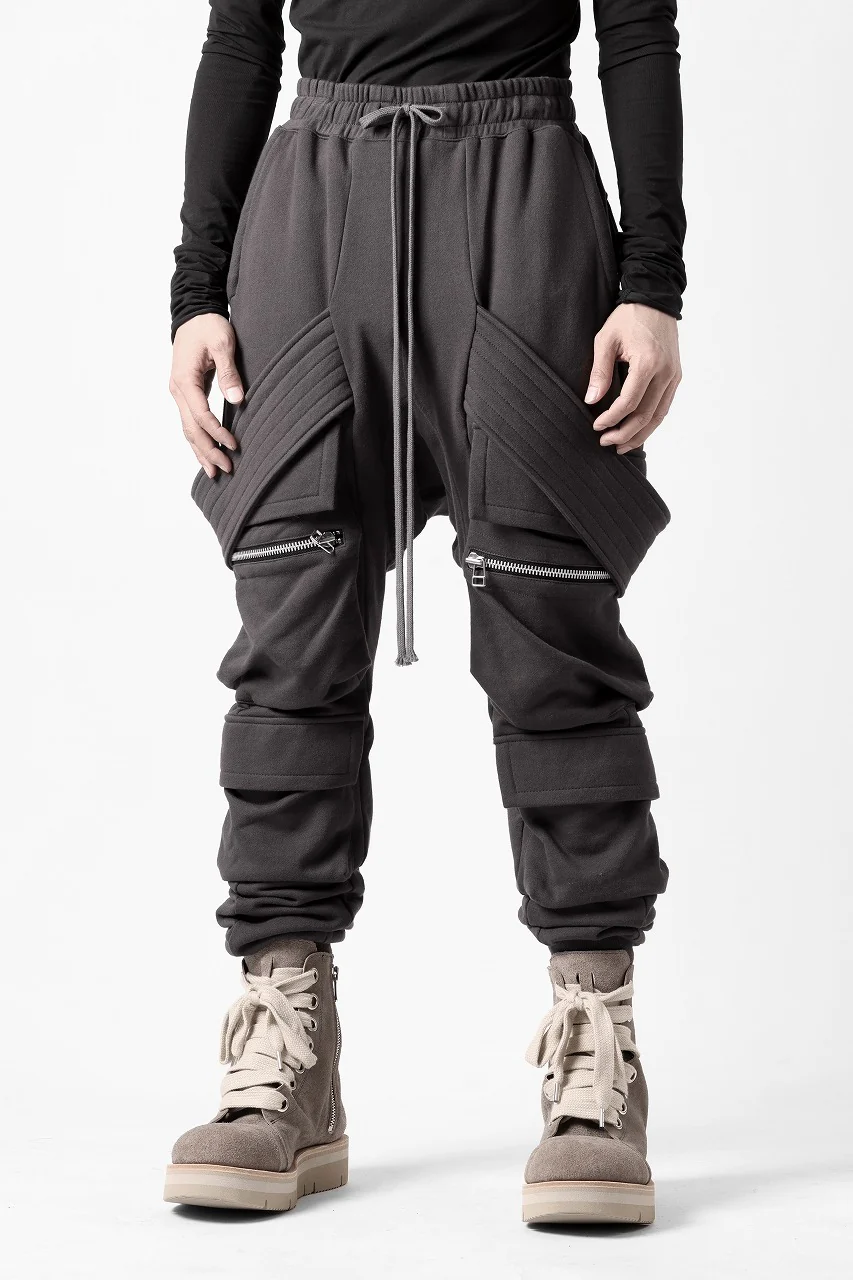 A.F ARTEFACT BELTED CARGO SARROUEL EASY PANTS (DARK GREY) - Image 14