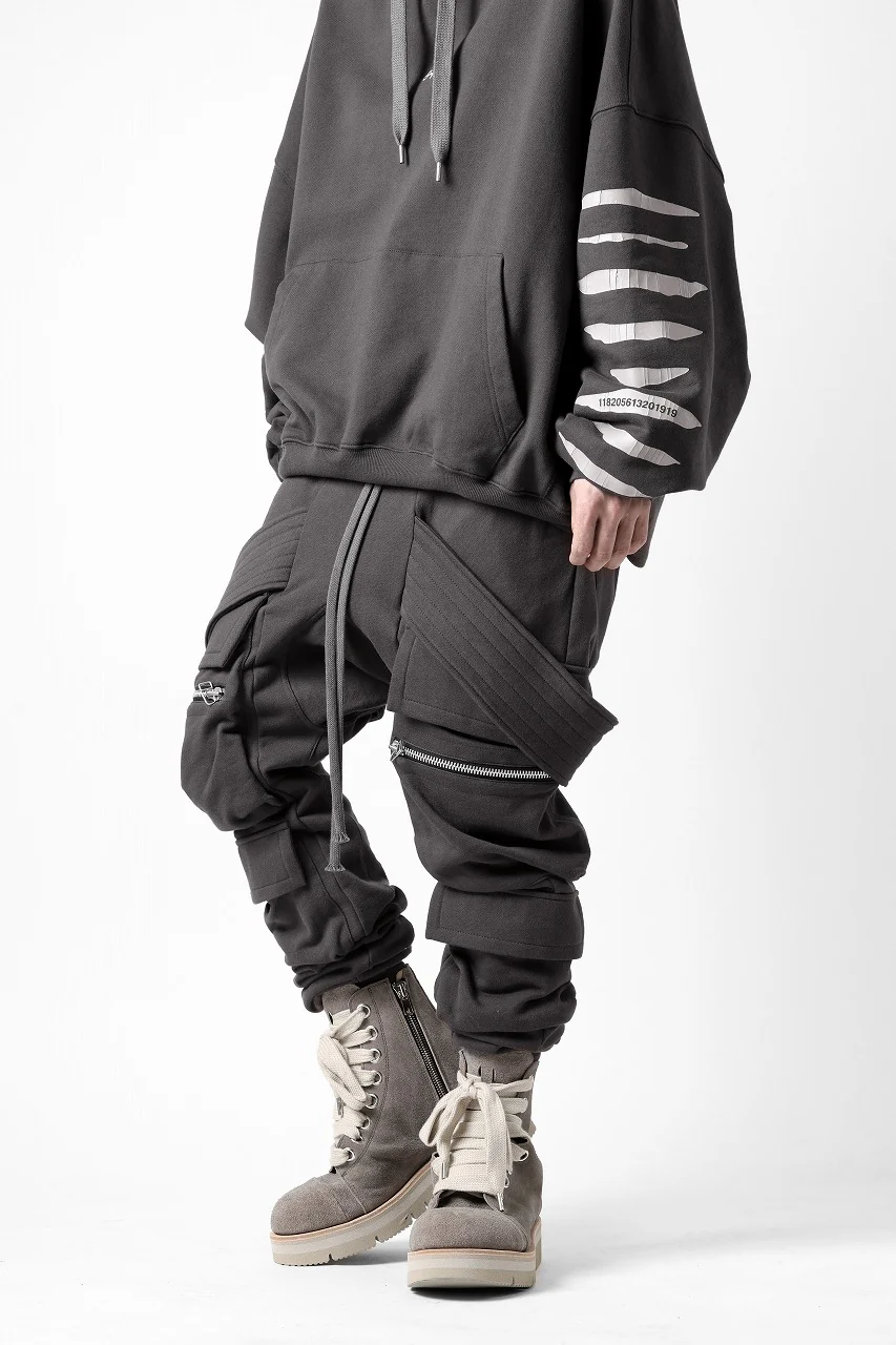 A.F ARTEFACT BELTED CARGO SARROUEL EASY PANTS (DARK GREY) - Image 15