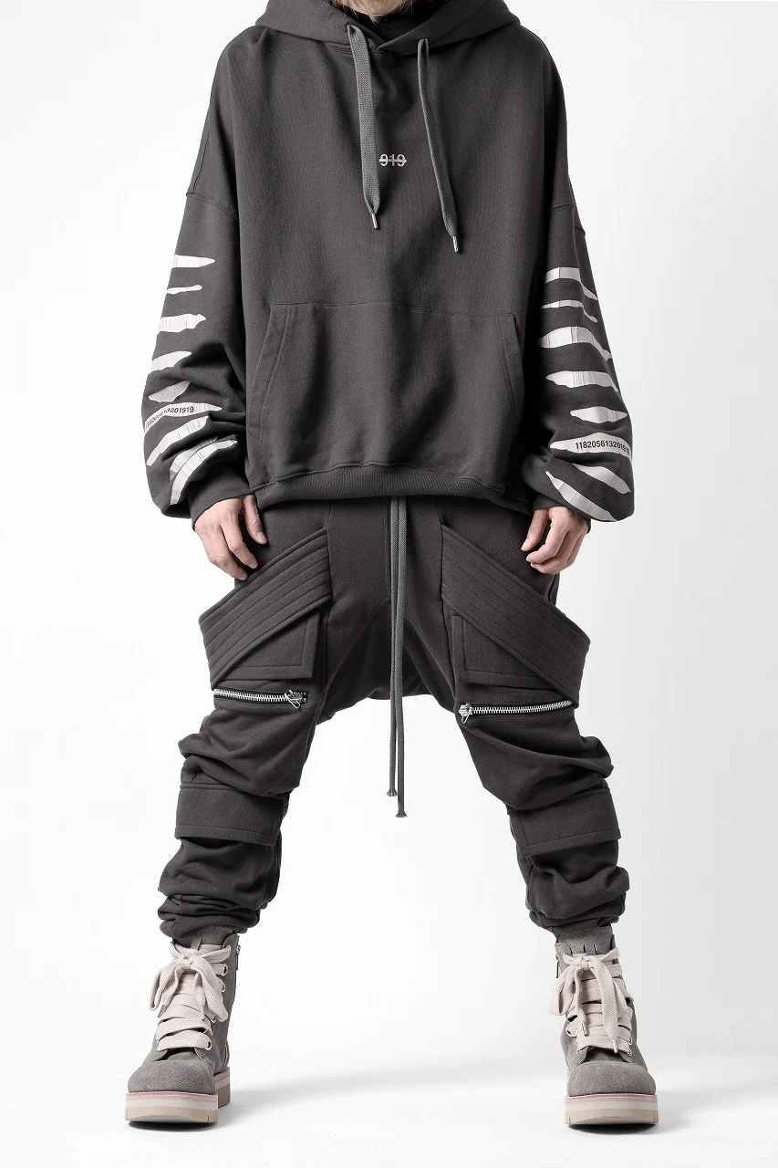 A.F ARTEFACT BELTED CARGO SARROUEL EASY PANTS (DARK GREY) - Image 17