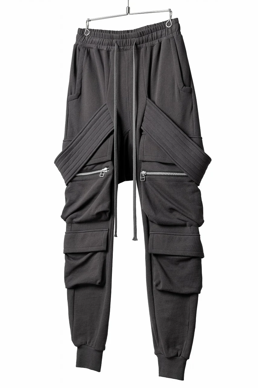 A.F ARTEFACT BELTED CARGO SARROUEL EASY PANTS (DARK GREY) - Image 18