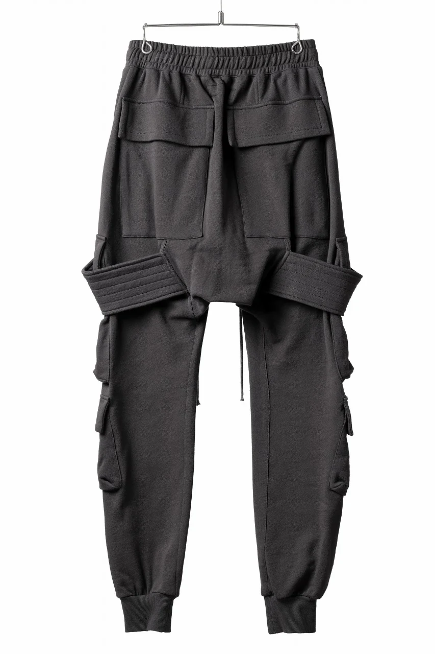 A.F ARTEFACT BELTED CARGO SARROUEL EASY PANTS (DARK GREY) - Image 19