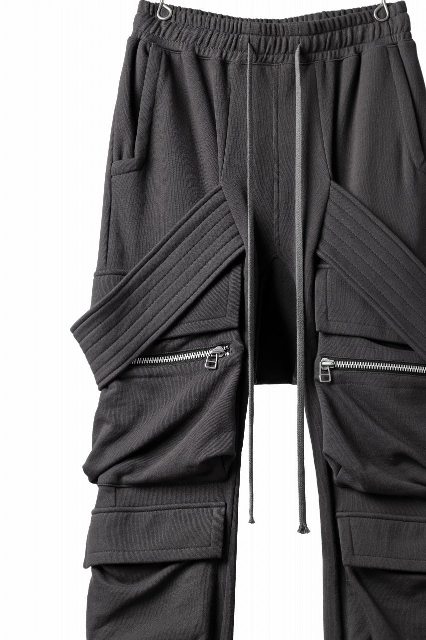 A.F ARTEFACT BELTED CARGO SARROUEL EASY PANTS (DARK GREY) - Image 20
