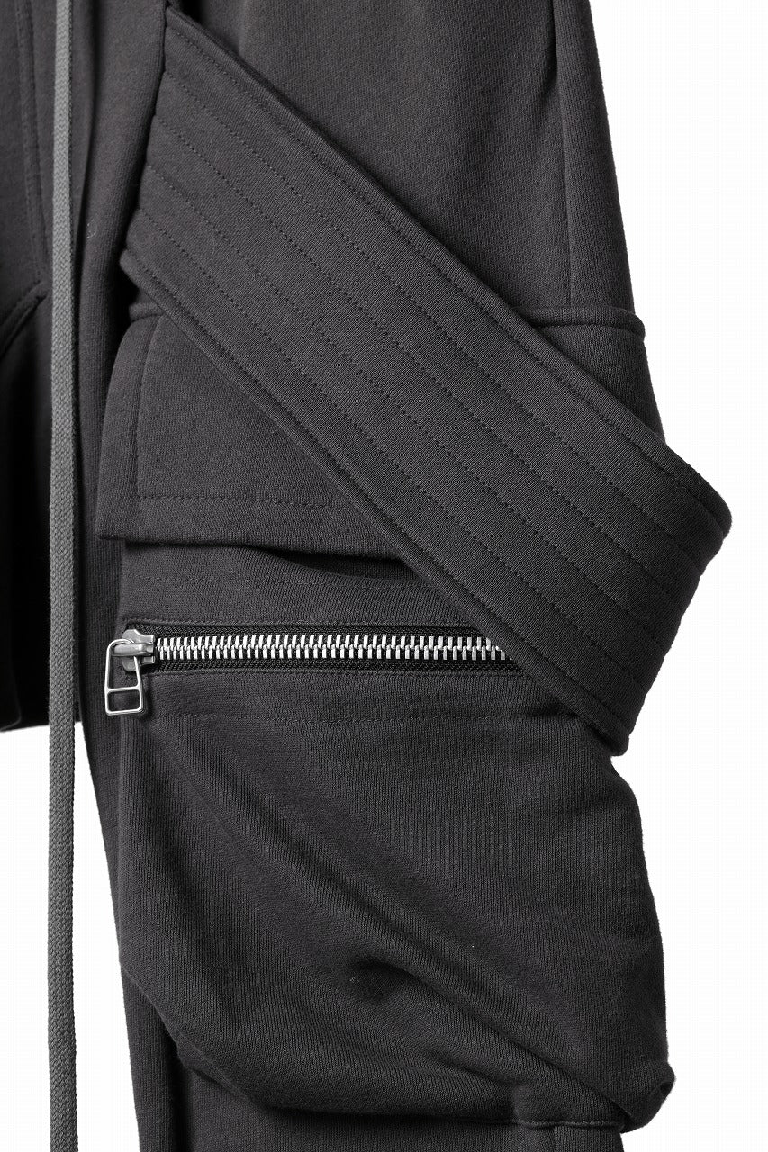 A.F ARTEFACT BELTED CARGO SARROUEL EASY PANTS (DARK GREY) - Image 24