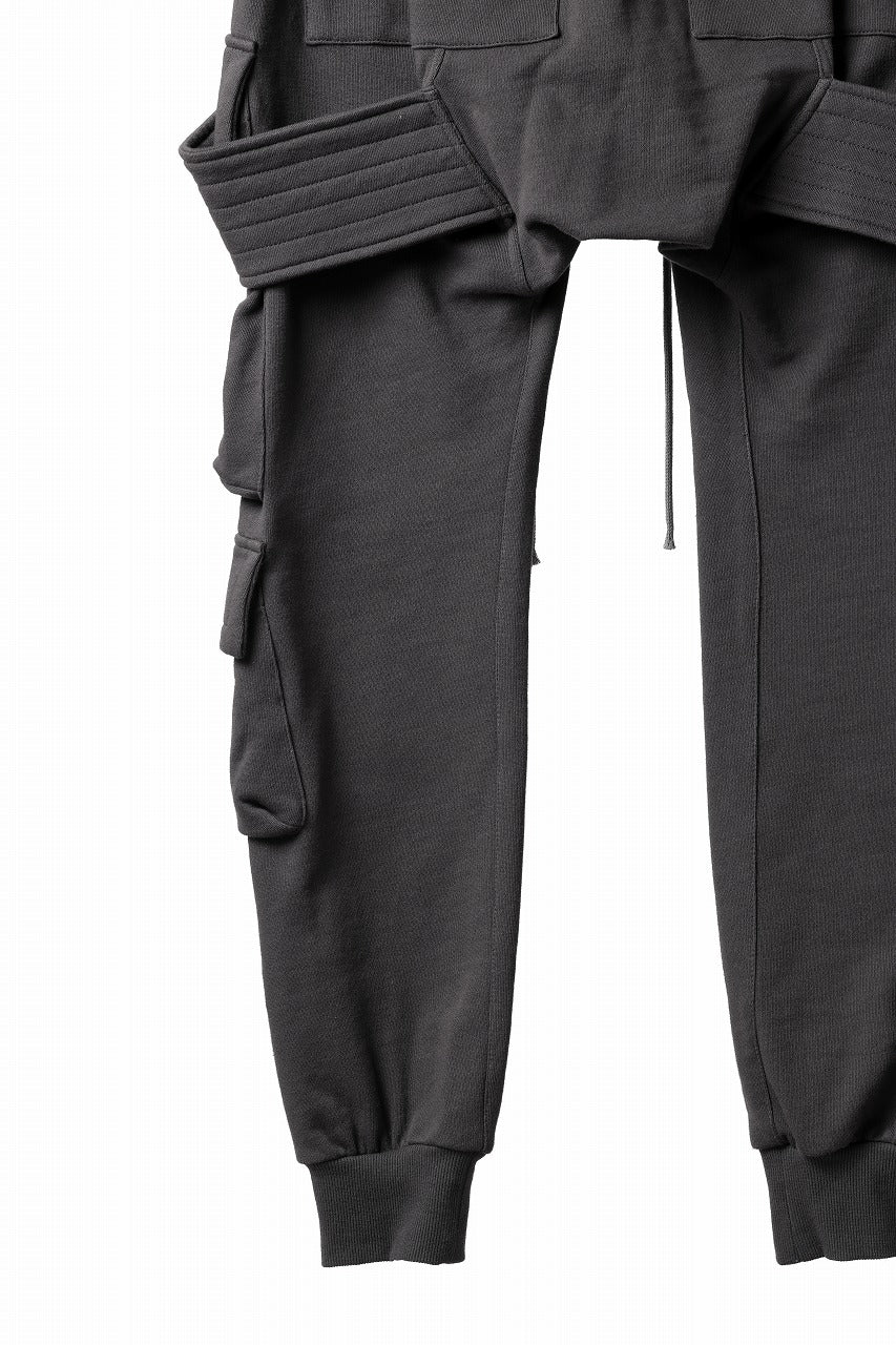 A.F ARTEFACT BELTED CARGO SARROUEL EASY PANTS (DARK GREY) - Image 26