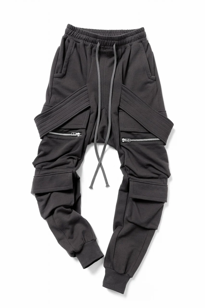 A.F ARTEFACT BELTED CARGO SARROUEL EASY PANTS (DARK GREY) - Image 28