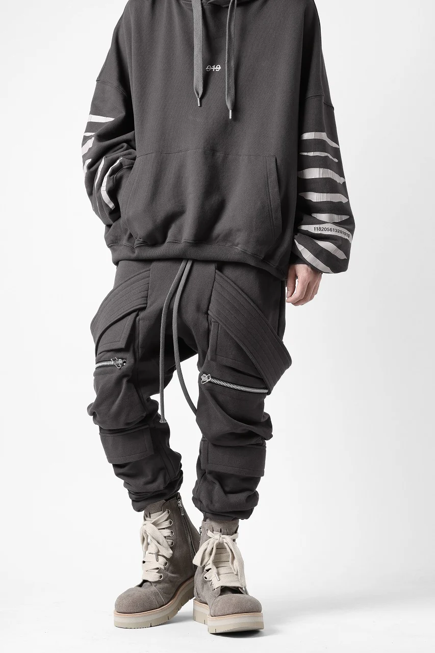 A.F ARTEFACT BELTED CARGO SARROUEL EASY PANTS (DARK GREY) - Image 3