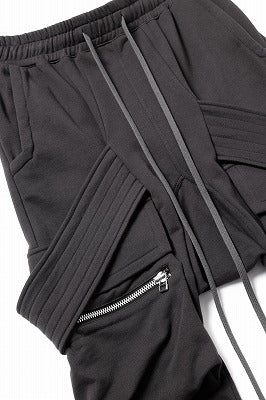 A.F ARTEFACT BELTED CARGO SARROUEL EASY PANTS (DARK GREY) - Image 30