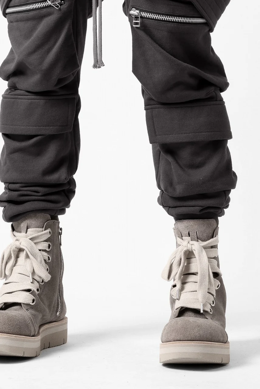 A.F ARTEFACT BELTED CARGO SARROUEL EASY PANTS (DARK GREY) - Image 31