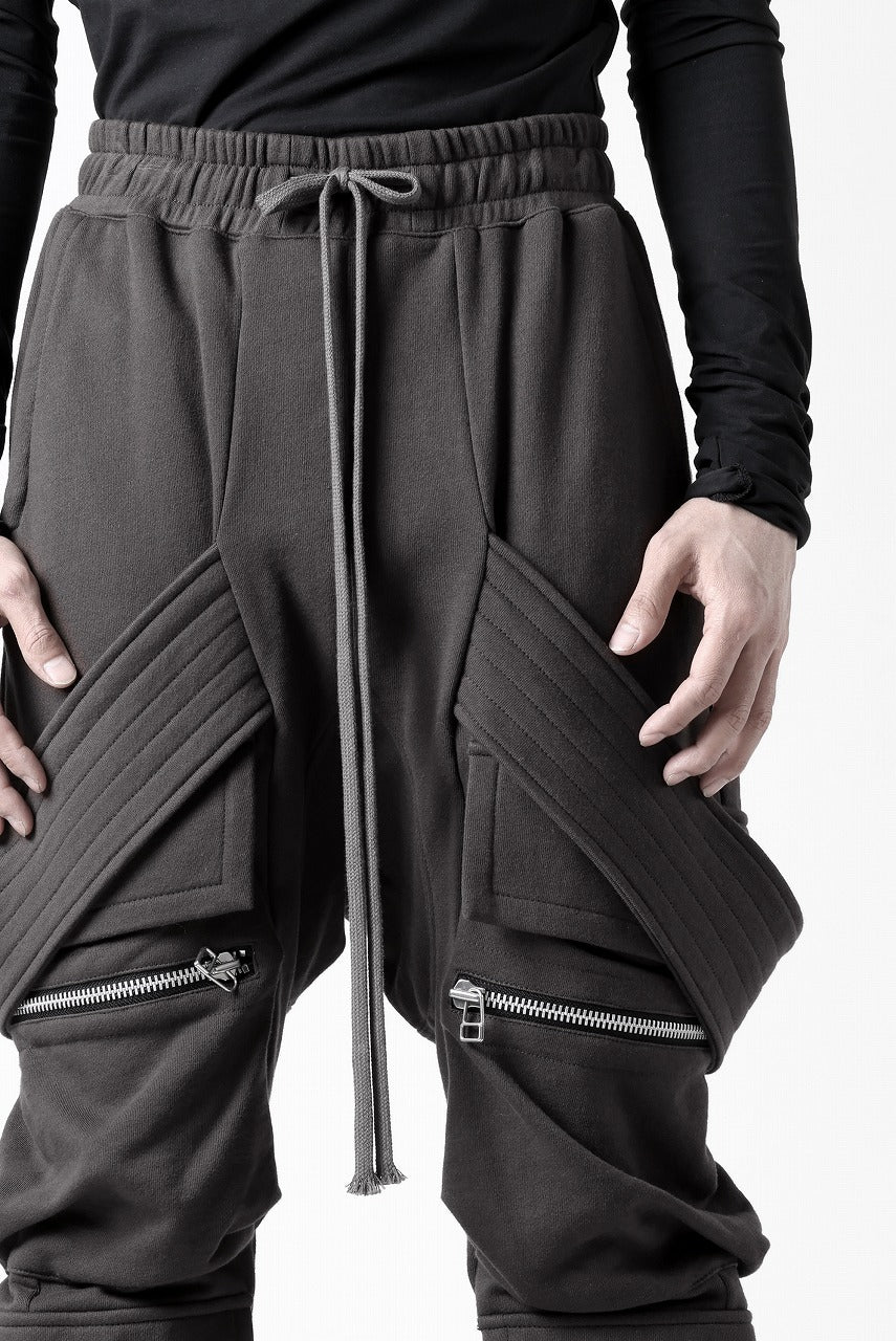 A.F ARTEFACT BELTED CARGO SARROUEL EASY PANTS (DARK GREY) - Image 32