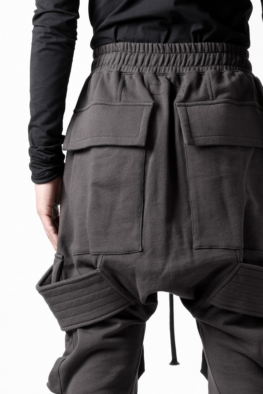 A.F ARTEFACT BELTED CARGO SARROUEL EASY PANTS (DARK GREY) - Image 35