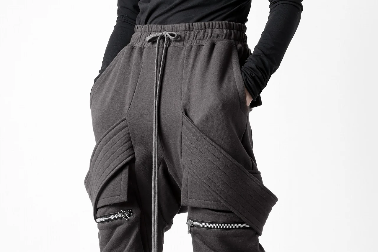 A.F ARTEFACT BELTED CARGO SARROUEL EASY PANTS (DARK GREY) - Image 37