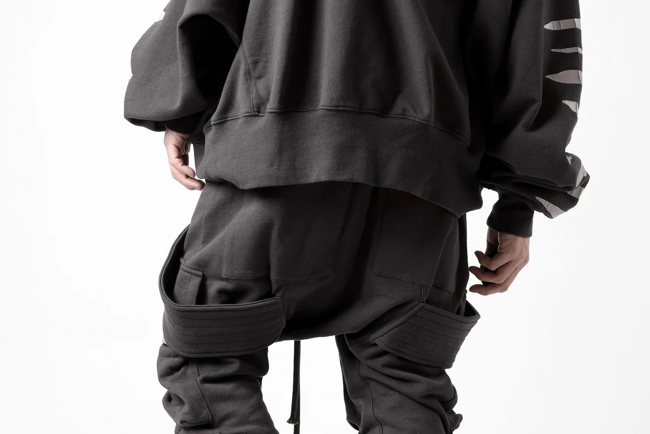 A.F ARTEFACT BELTED CARGO SARROUEL EASY PANTS (DARK GREY) - Image 38