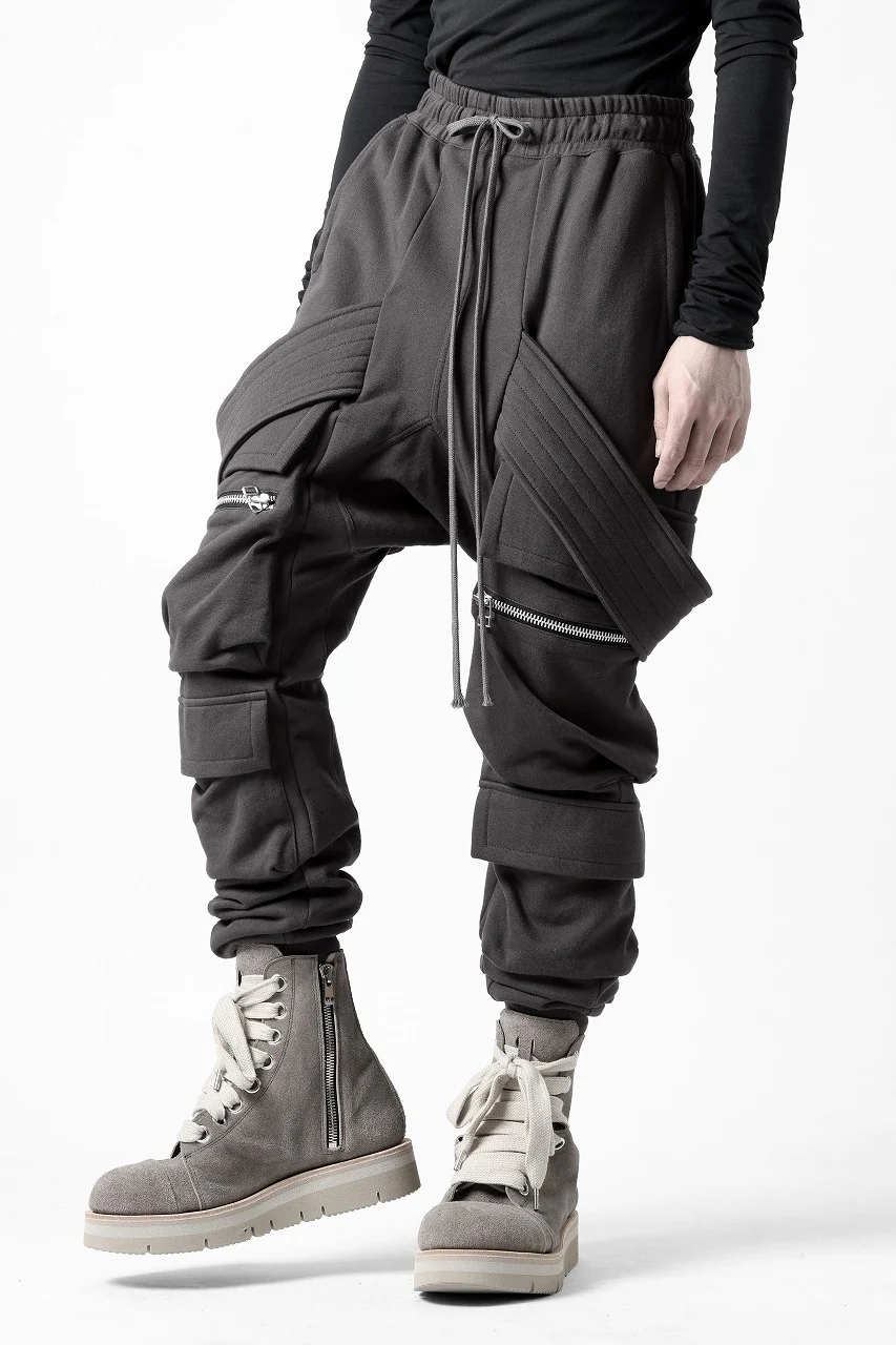 A.F ARTEFACT BELTED CARGO SARROUEL EASY PANTS (DARK GREY) - Image 5