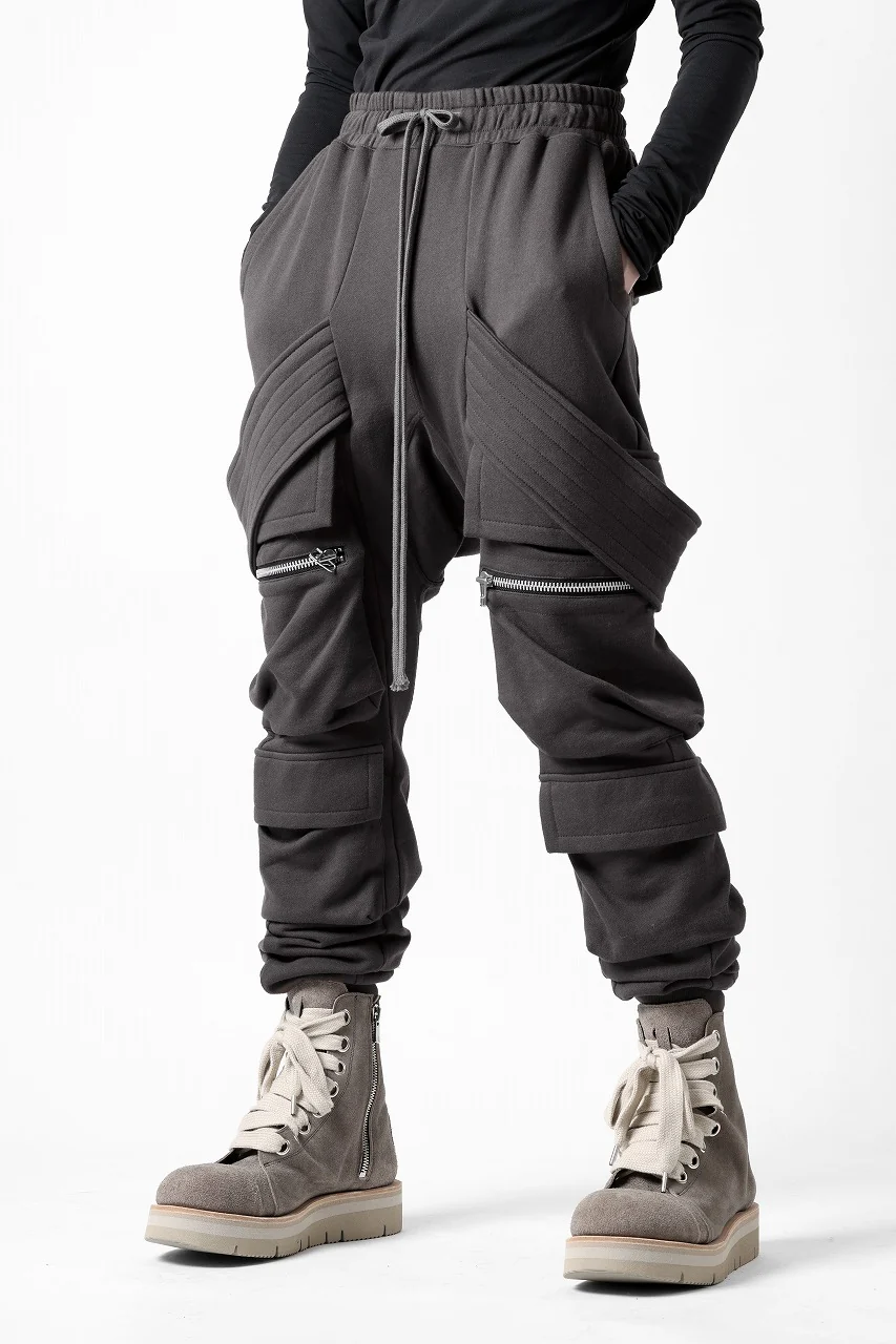 A.F ARTEFACT BELTED CARGO SARROUEL EASY PANTS (DARK GREY) - Image 7