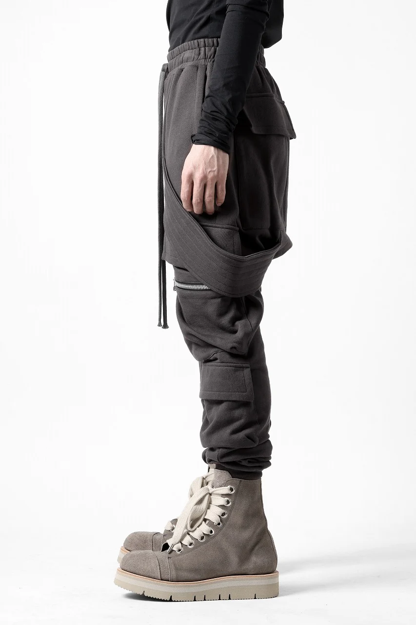 A.F ARTEFACT BELTED CARGO SARROUEL EASY PANTS (DARK GREY) - Image 9