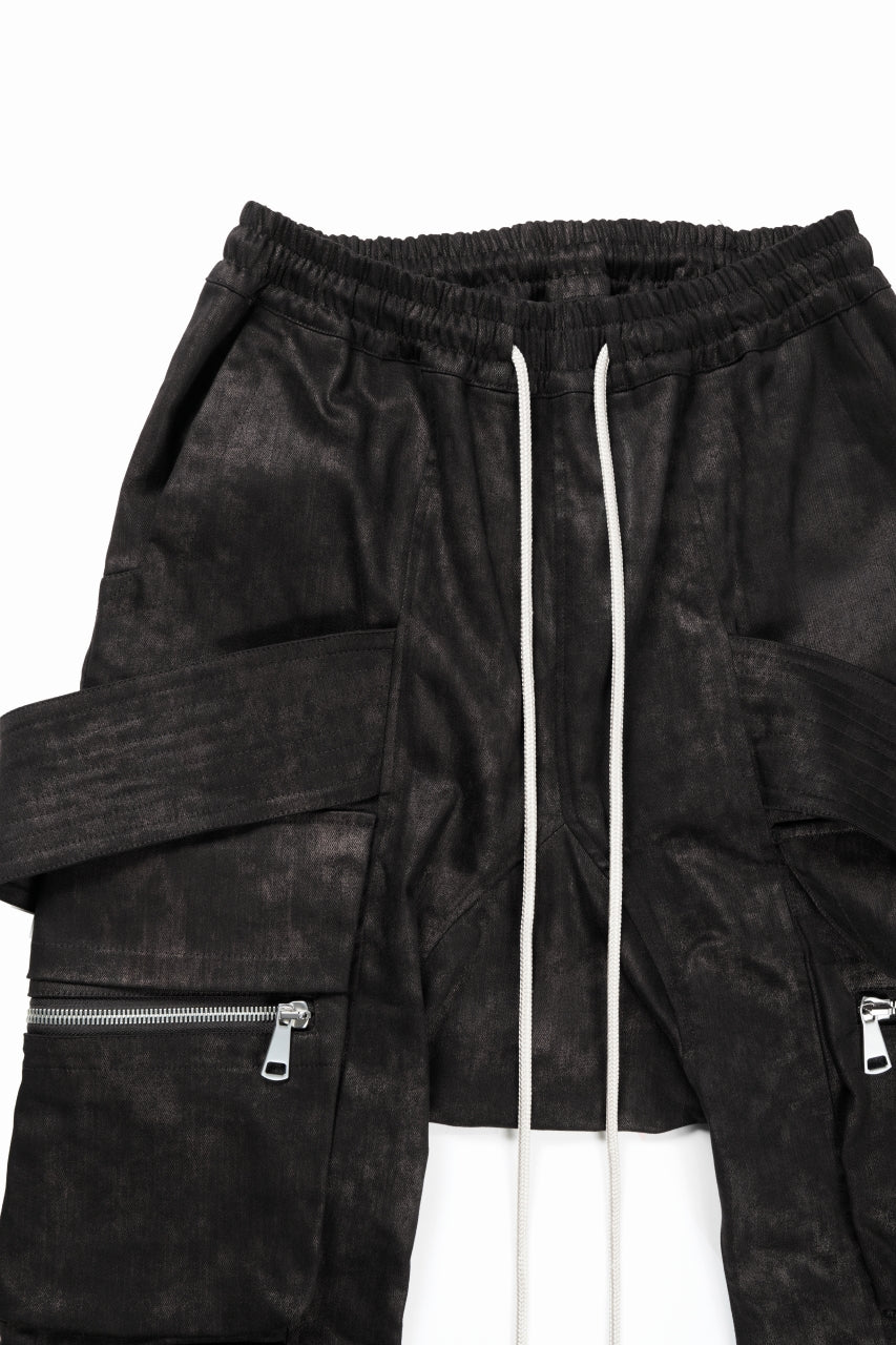 A.F ARTEFACT BELTED DETAIL JOGGER / METAL STEAM CAMOUFLAGE (BLACK×BROWN) - Image 7