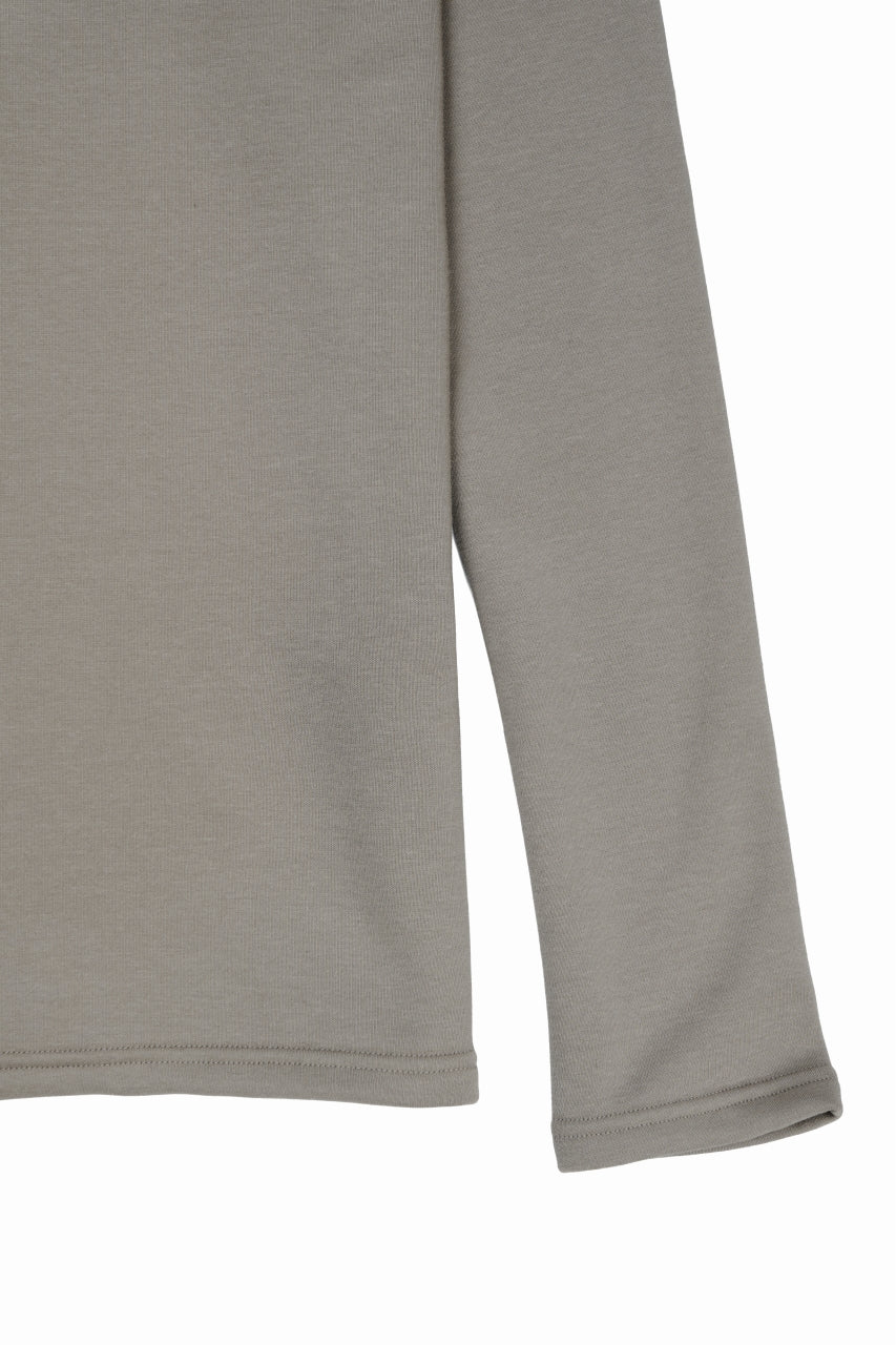A.F ARTEFACT BOMBER HEAT® SOLID LS TOPS (LIGHT GREY) - Image 4