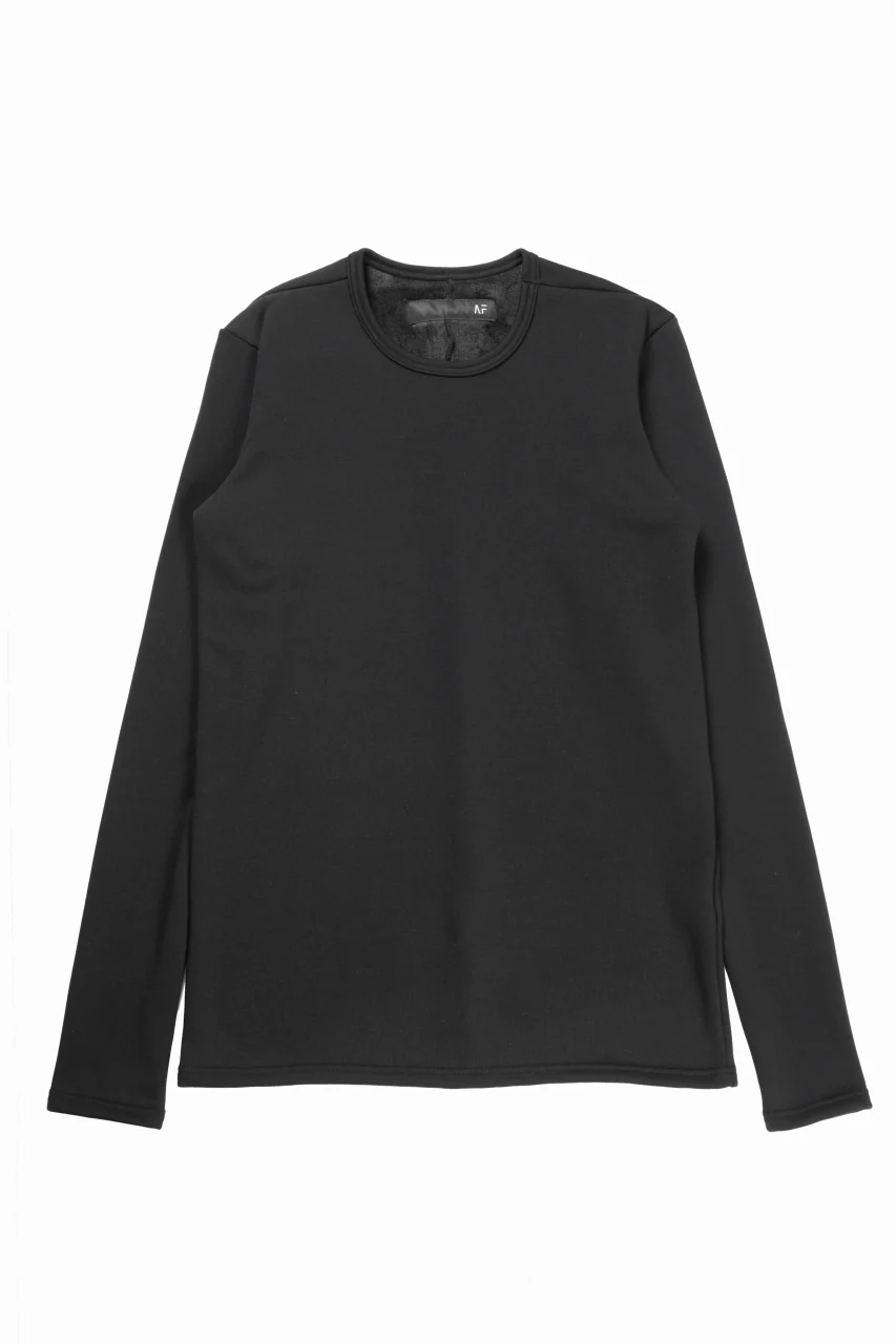 A.F ARTEFACT BOMBER HEAT® SOLID LS TOPS (BLACK) - Image 2