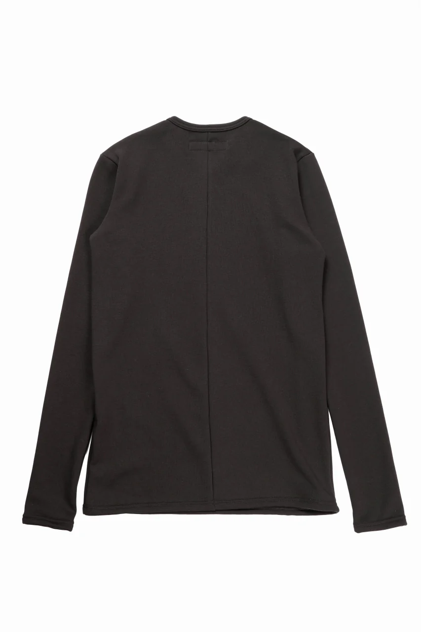 A.F ARTEFACT BOMBER HEAT® SOLID LS TOPS (DARK GREY) - Image 3