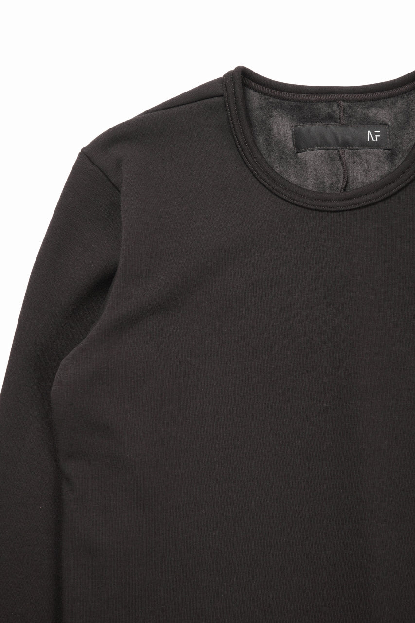 A.F ARTEFACT BOMBER HEAT® SOLID LS TOPS (DARK GREY) - Image 6